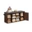 Скамья для обуви SONGMICS HOME, Регулируемые открытые полки, 104 × 48 × 30,5 см