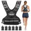 Reguliuojamo svorio liemenė VEVOR JS-VEST006-2, 6 svorio paketai, 455 × 390 × 100 mm