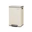 SONGMICS LTB595 Trash Can, 50 l, with pedal, Sand, 41.6 × 37.2 × 64.7 cm