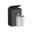 SONGMICS laundry basket, 2 compartments, 170 l, 56 × 75 × 40 cm