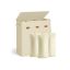 SONGMICS RLH013W01 Laundry Basket, 3 Compartments, 160 L, 64 × 33 × 75 cm