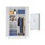 Spinta SONGMICS OMC018GJ01, 2 durys, 5 lentynos, 80 × 165 × 40 cm