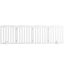 Dog enclosure PawHut 207.5x30x61cm., white