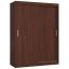 Wardrobe NORE CLP Mono 150, темно-коричневый