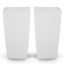 Vazonai VEVOR F4075W-WT, 2 vnt, Balti, 39 × 39 × 75 cm