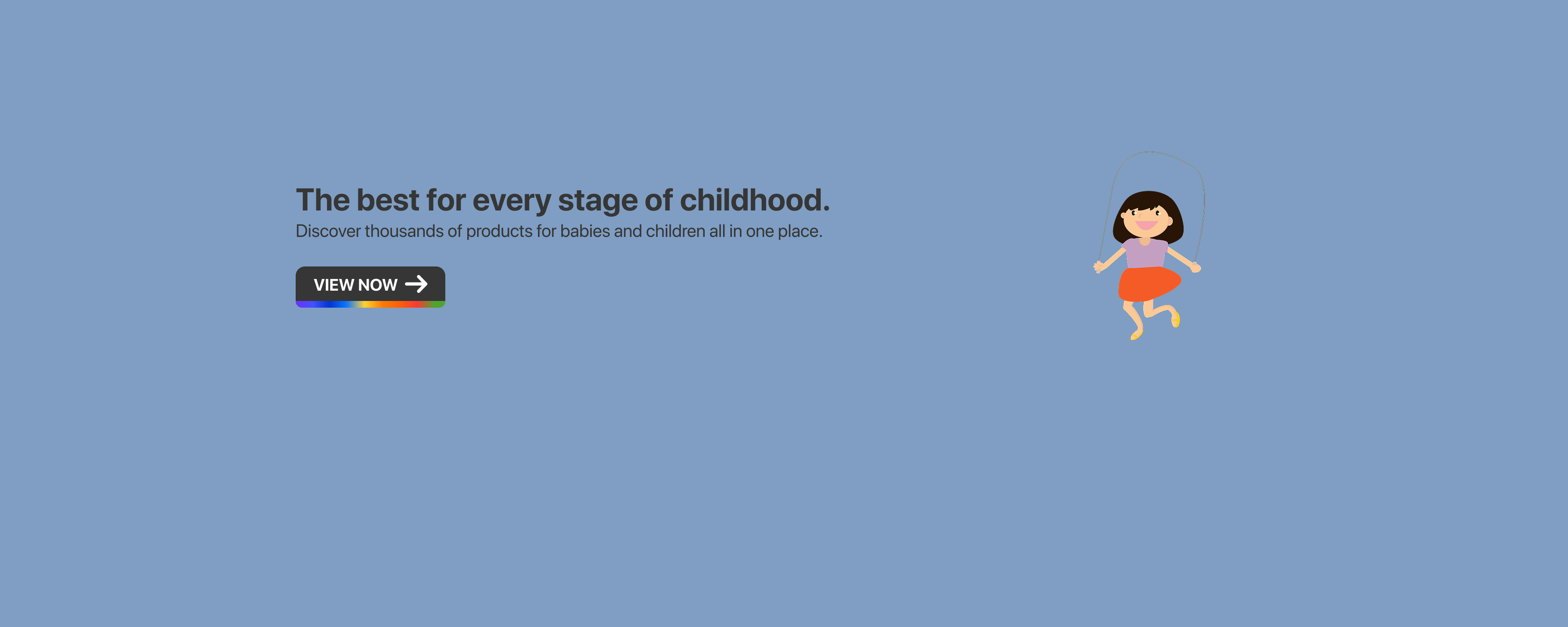 Baby and children products for every stage of childhood