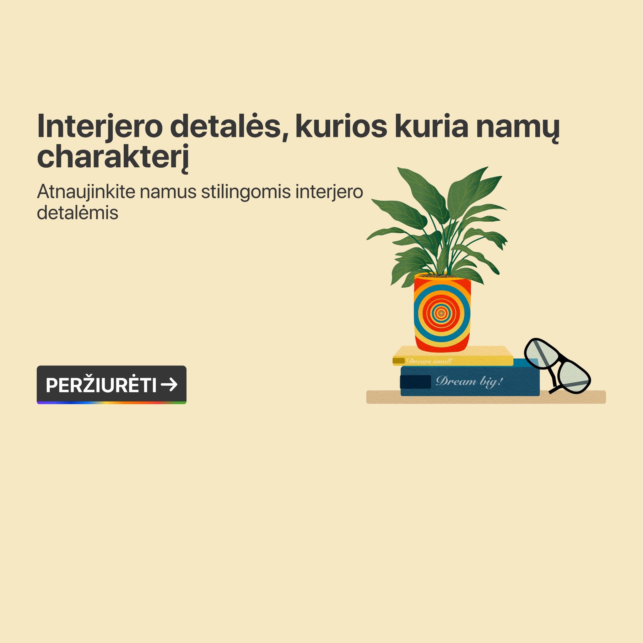 Interjero detalės, kurios kuria namų charakterį