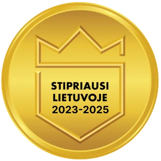 Stipriausi Lietuvoje 2023–2025 m.