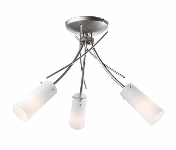 Pakabinamas šviestuvas Oshine su stikliniu gaubtais