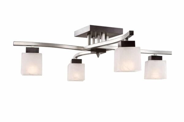 Plafoninis pakabinamas šviestuvas, tamsiai rudos spalvos