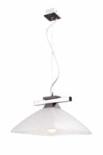 Modernus pakabinamas šviestuvas, tamsiai rudos spalvos