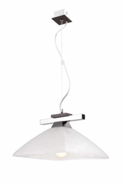 Modernus pakabinamas šviestuvas, tamsiai rudos spalvos