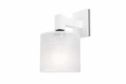 Skandinaviško stiliaus sieninis šviestuvas Sofia, baltas