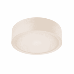 Apvalios formos pakabinamas šviestuvas Eveline, baltas