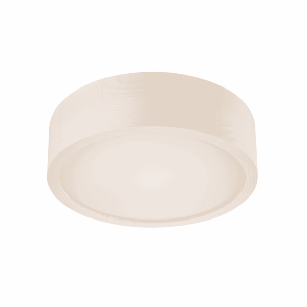 Apvalios formos pakabinamas šviestuvas Eveline, baltas