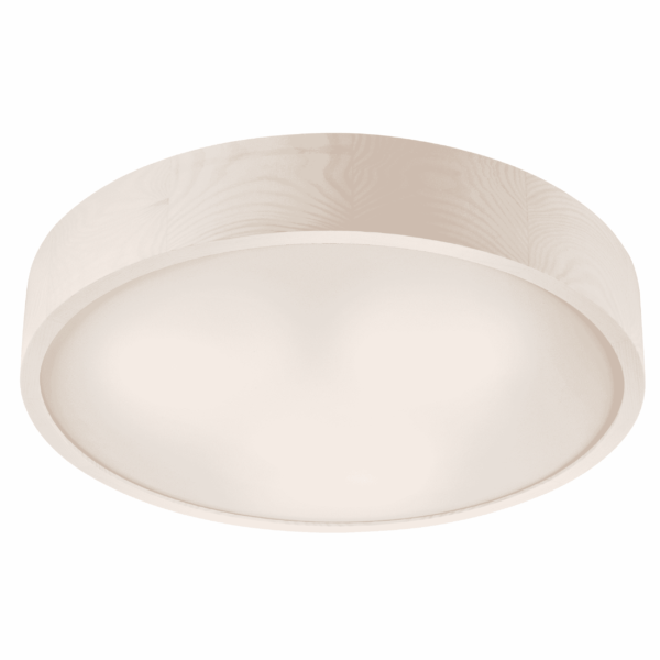 Apvalios formos pakabinamas šviestuvas Eveline, baltas