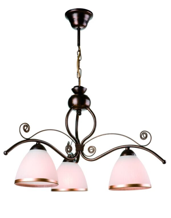 Vintažinio stiliaus pakabinamas šviestuvas Retro II, juodas