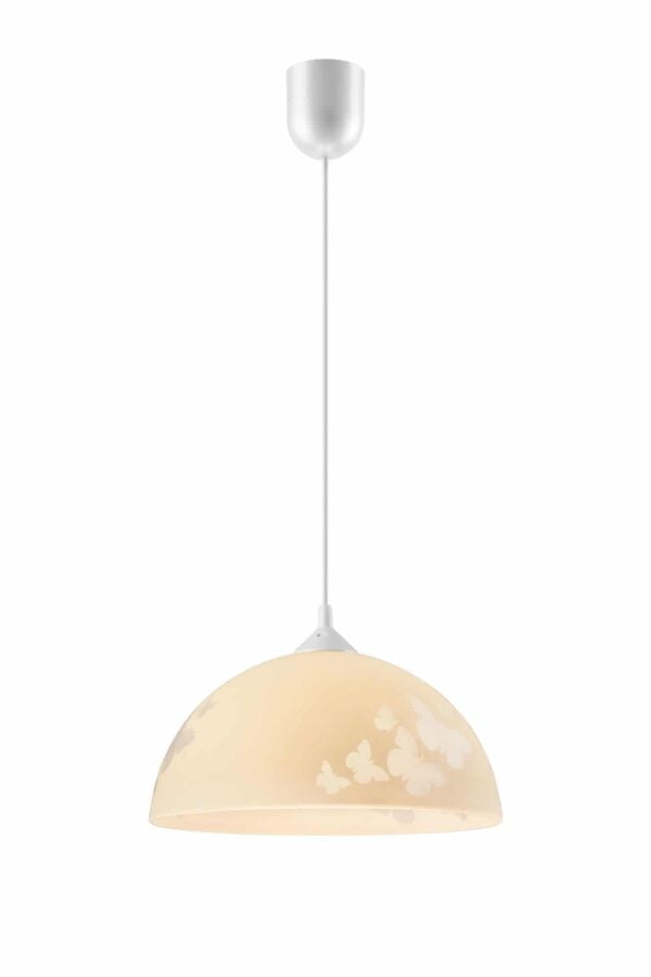 Virtuvinis pakabinamas šviestuvas, geltonas