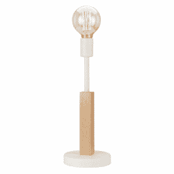 Minimalistinis stalinis šviestuvas Orazio, baltas