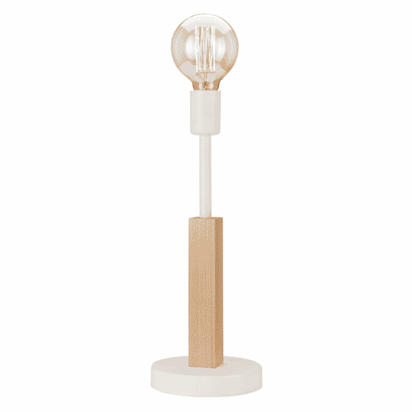 Minimalistinis stalinis šviestuvas Orazio, baltas