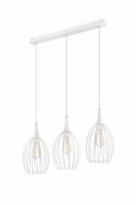 Modernus pakabinamas šviestuvas Vincent, baltas
