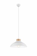Pakabinamas šviestuvas, baltas