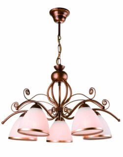 Vintažinio stiliaus pakabinamas šviestuvas Retro II, rudas