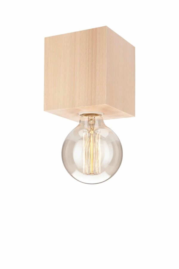 Skandinaviško stiliaus pakabinamas šviestuvas, naturalios spalvos