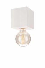 Skandinaviško stiliaus pakabinamas šviestuvas, baltas