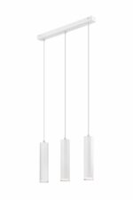 Aliuminis, loft pakabinamas šviestuvas Franco, baltas