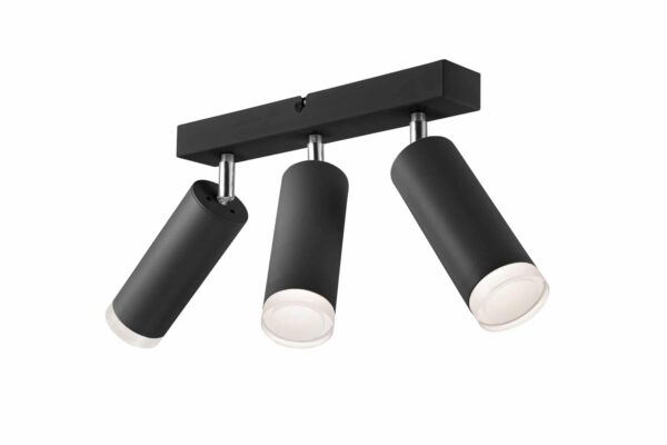 Aliuminis, loft pakabinamas šviestuvas Felix, juodas