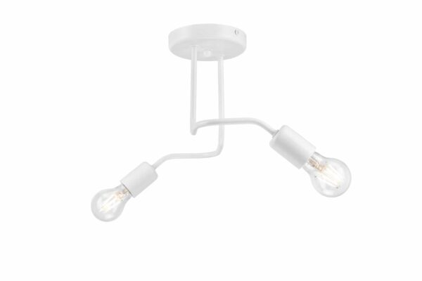 Skandinaviškas pakabinamas šviestuvas Charlie, baltas