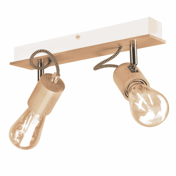 Modernus pakabinamas šviestuvas Gustavo, baltos spalvos