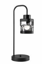 Modernus stalinis šviestuvas Hugo su stiklo gaubtu