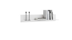 Lentyna Shelf 100x18x16 cm, baltos spalvos