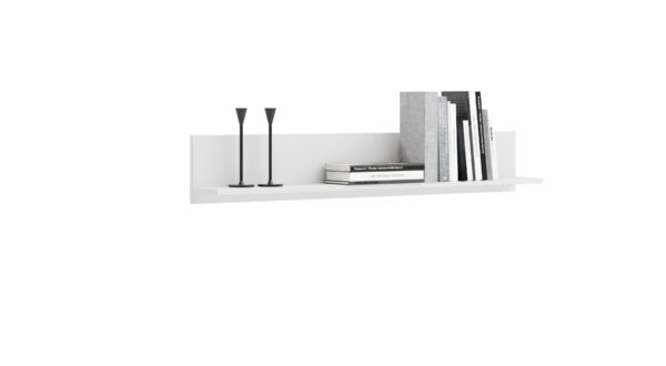 Lentyna Shelf 100x18x16 cm, baltos spalvos