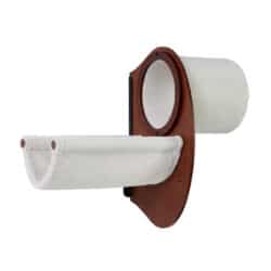 Purus pakabinamas sieninis guolis augintiniui Catwalk play walnut, pagalvėlės spalva kreminė