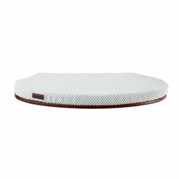 CATWALK_WALNUT_SOFT_WHITE Pakabinamas sieninis guolis augintiniui Catwalk rest walnut, pagalvėlės spalva balta