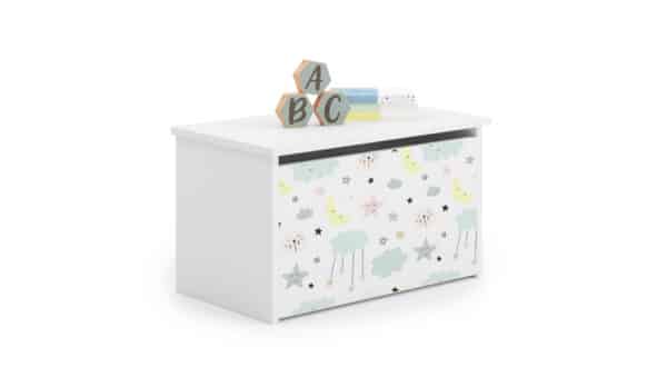 Vaikiška komoda Daria 42x40x73 cm, dangus