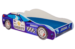 Vaikiška lova Car II su čiužiniu 165 cm x 84 cm x 49 cm, automobilis 4x4