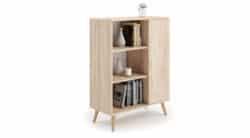 Spintelė Fondi 116,4x90x40 cm, smėlio spalvos