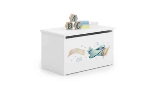 xFHJZtD.jpg Vaikiška komoda Daria 42x40x73 cm, lėktuvas