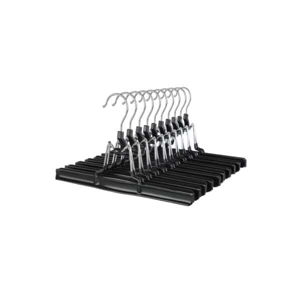 Gnybtų pakabos, 10 vienetų, juodos spalvos