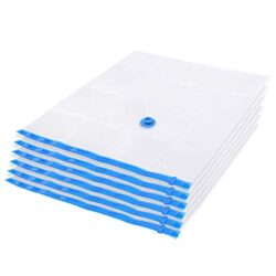 6 vnt vakuuminių maišelių rinkinys drabužiams