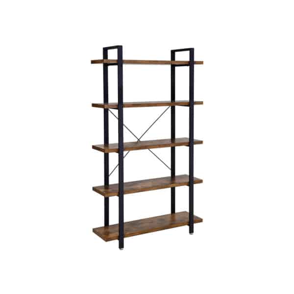 5-Layer-Stable-Bookcase-LLS55BX-1.jpg Pastatoma lentyna su 5 lentynų lygiais LLS55BX