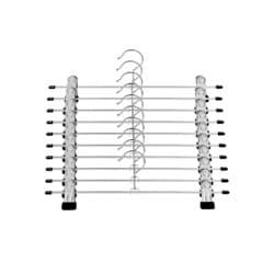 Metalinės kelnių pakabos 10 vnt.