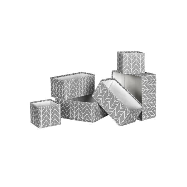 Apatinių drabužių laikymo dėžės, 6vnt.