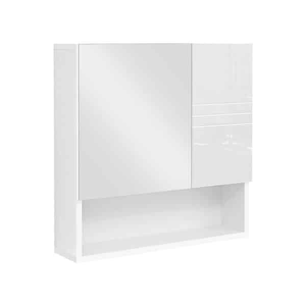 BBK122W01-1.jpg Veidrodinė spintelė 54 x 15 x 55 cm, balta