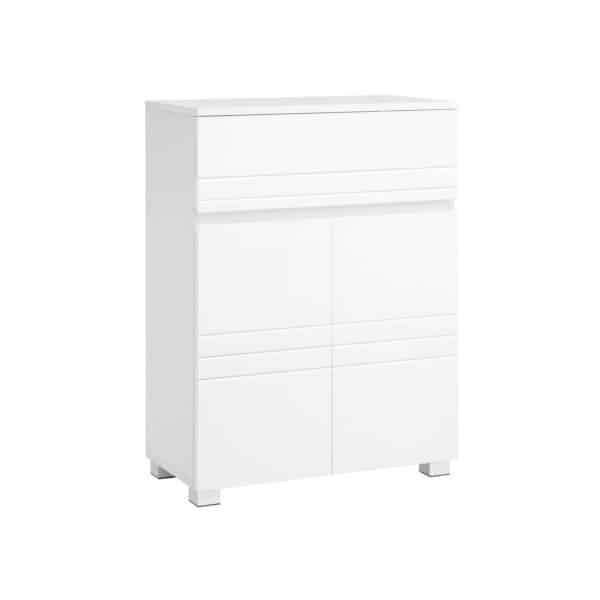 BBK140W01-1.jpg Spintelė / komoda 60 x 30 x 80 cm, baltos spalvos