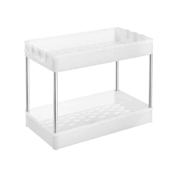 Virtuvės organizatorius, baltos spalvos